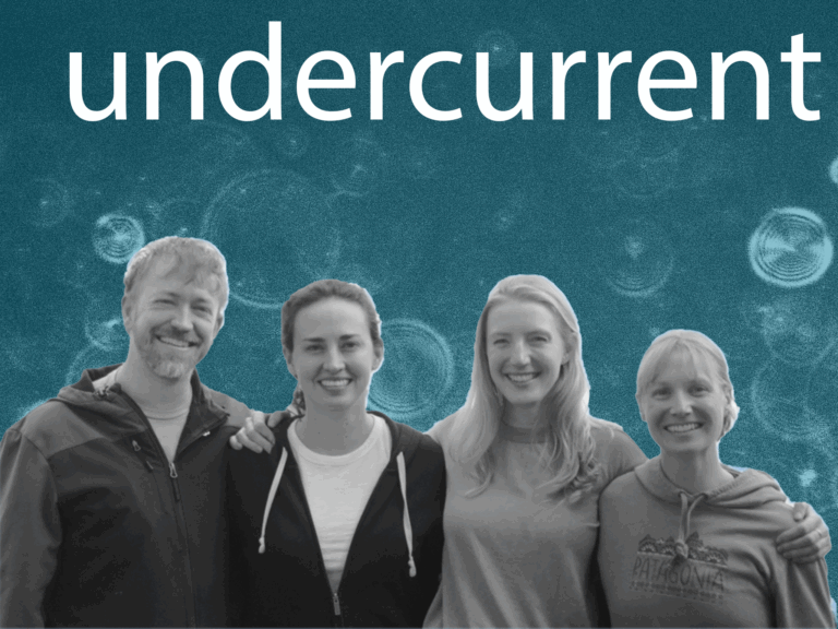 Four co-founders of Undercurrent - Shaun Kinetic, Kelly Kinetic, Lea Eaton, Lauren Murray